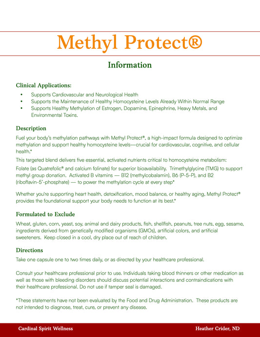 Methyl Protect® 120 Capsules
