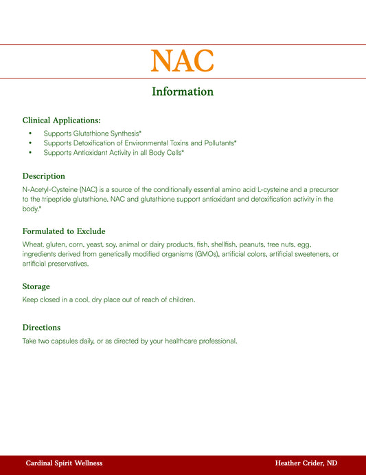 NAC 60 Capsules