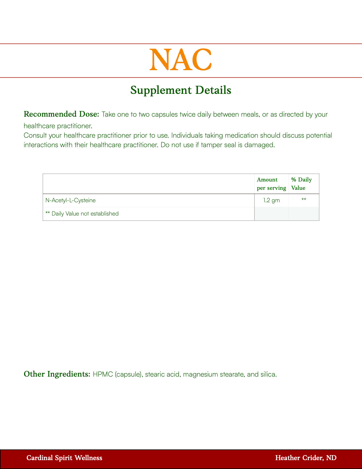 NAC supplement, NAC, NAC helps, NAC for COVID, N aceyl cysteine