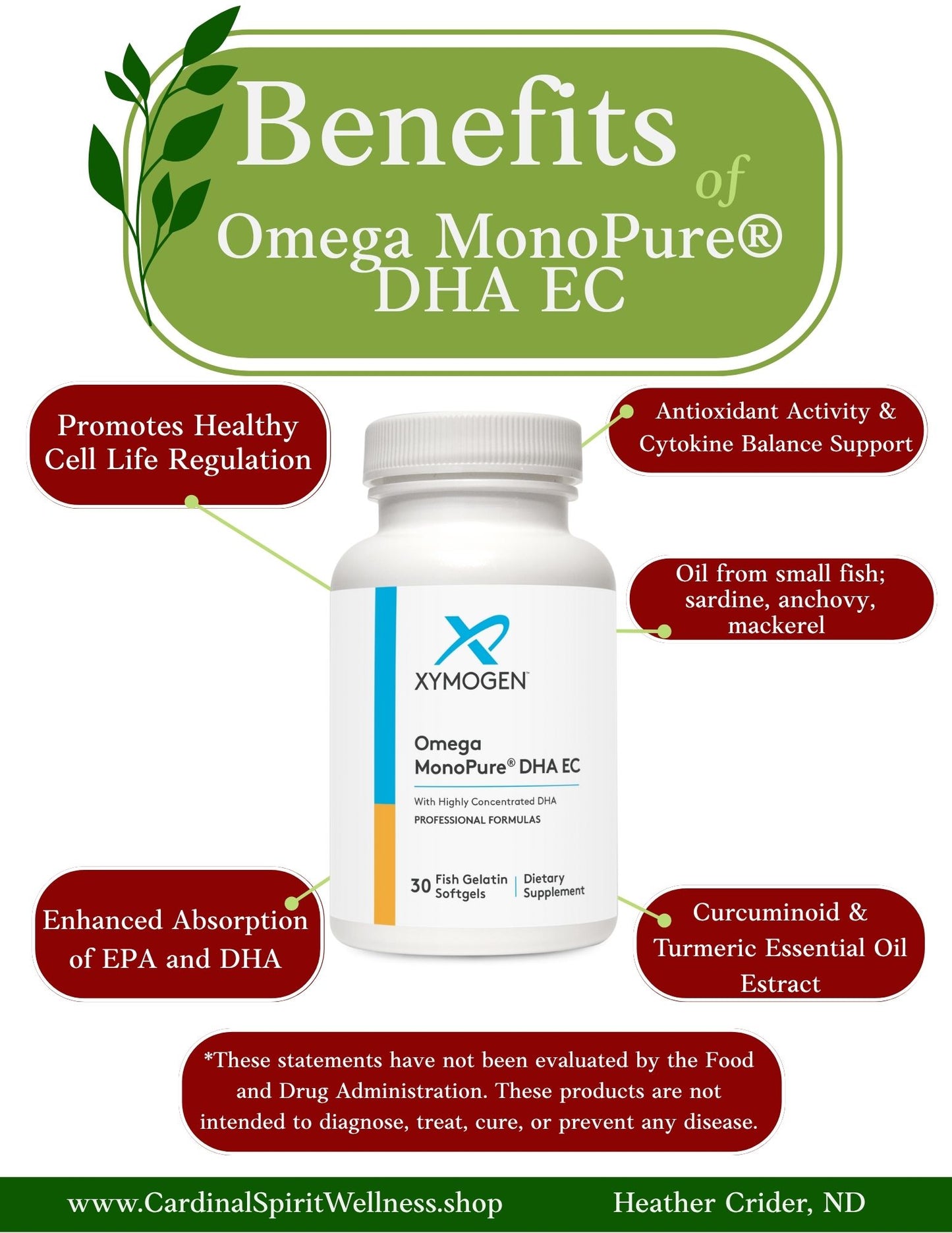 Omega MonoPure® DHA EC 30 Softgels