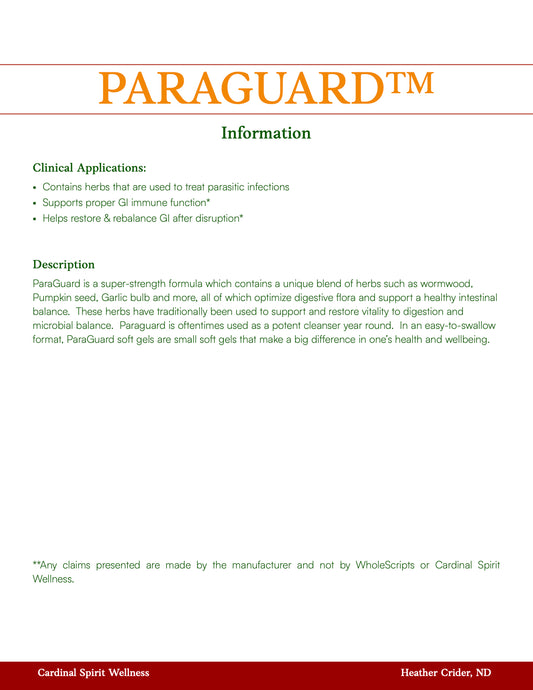 ParaGuard 90 Softgels