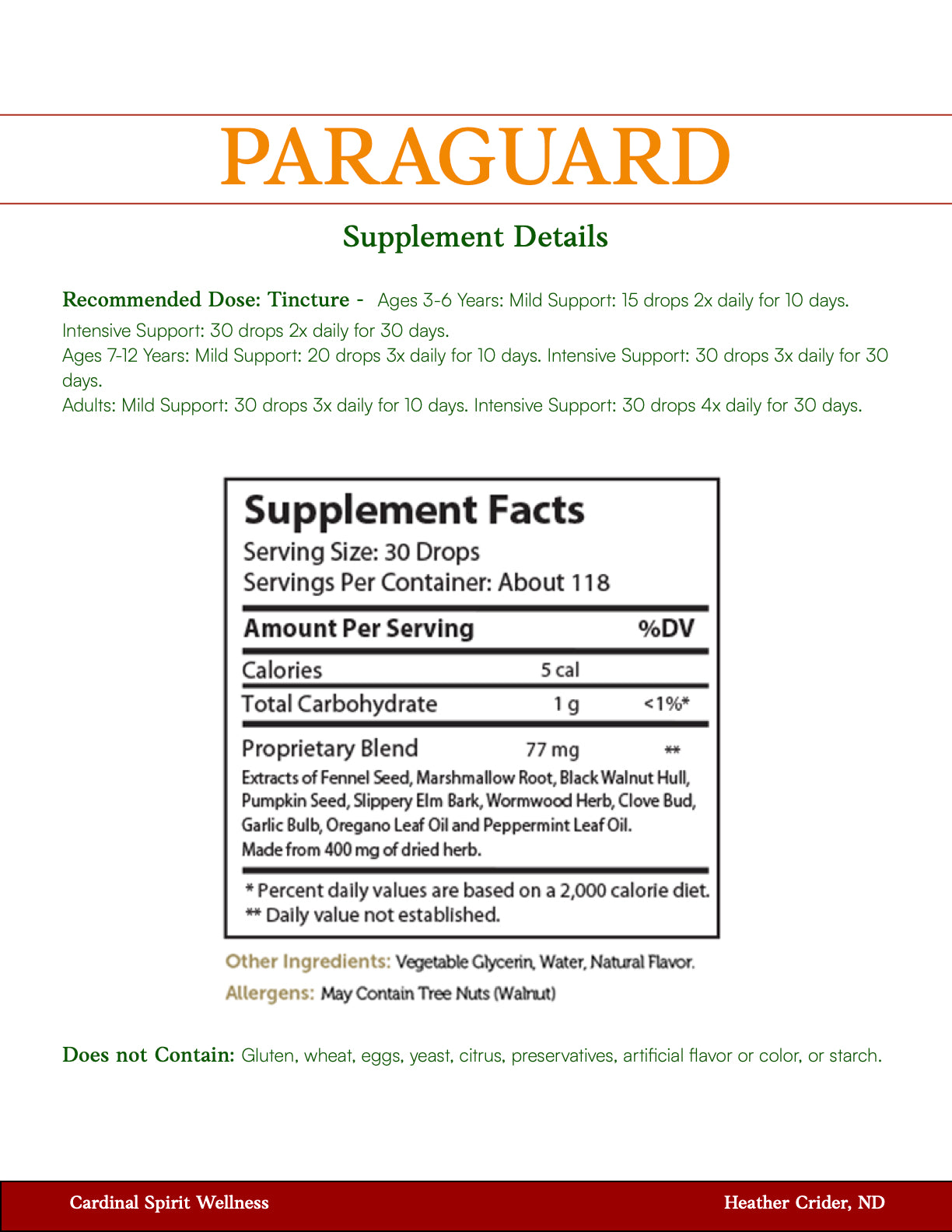 ParaGuard 4 fl oz